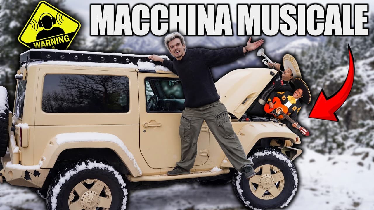 La mia MACCHINA ora SUONA la CUCARACHA