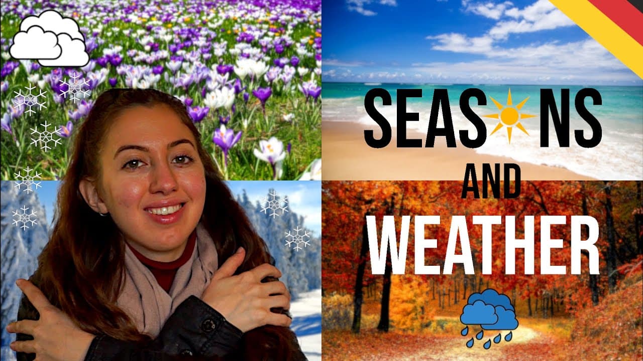 Seasons and Weather - Beginner German / Comprehensible Input