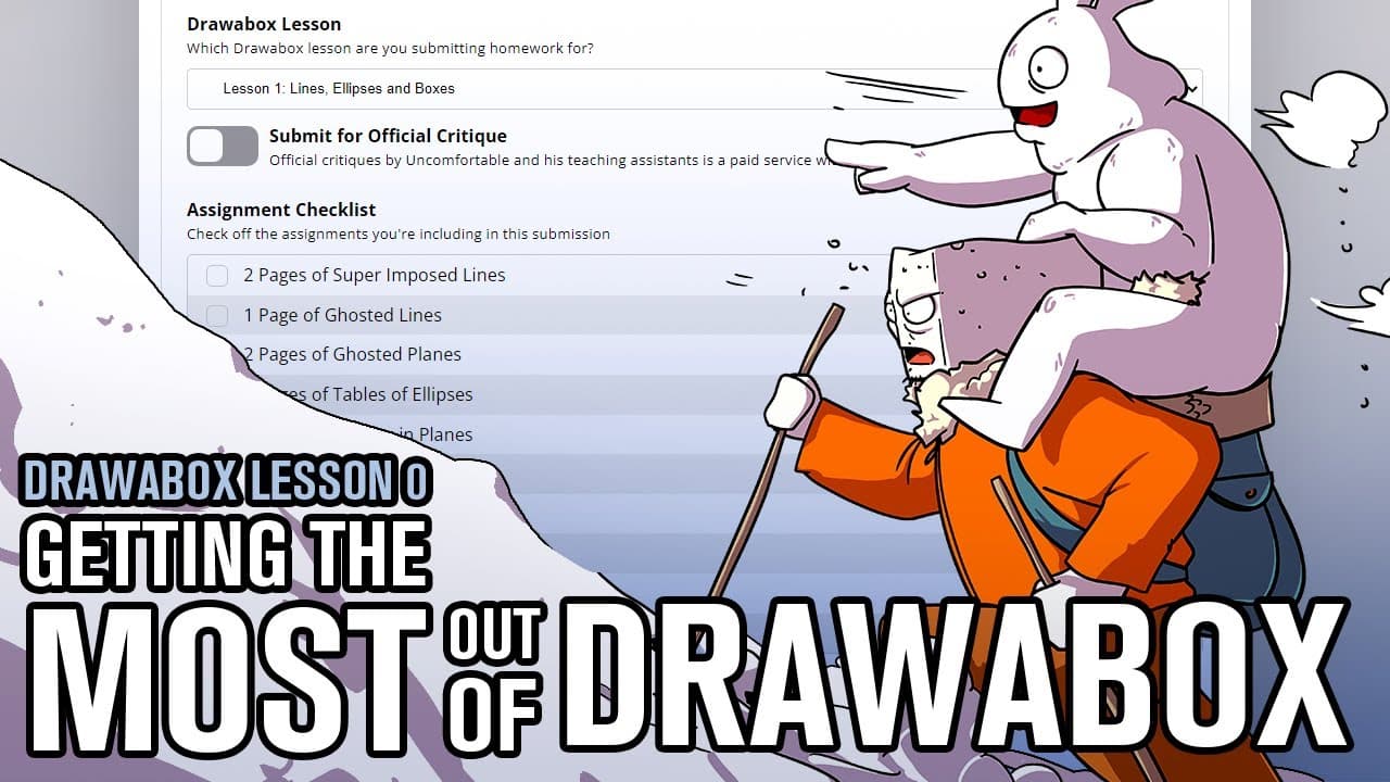 Drawabox Lesson 0, Part 4: Getting the Most out of Drawabox