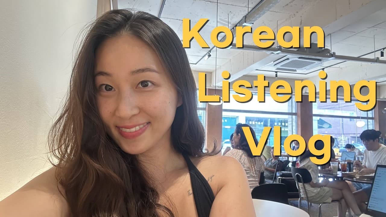 Easy Korean Listening | My First Week Back in Korea