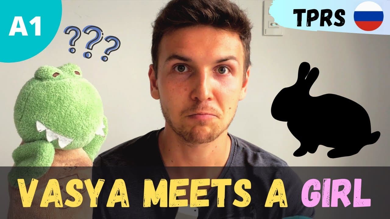 Easy TPRS Russian stories | Talking about Family and Looks | Listening and Speaking Practice