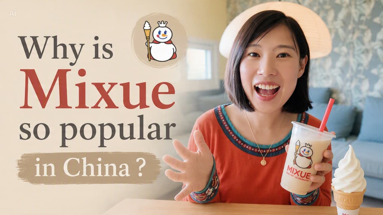HSK 4 Chinese Listening Comprehensible Input/ No.1 Beverage Chain in China