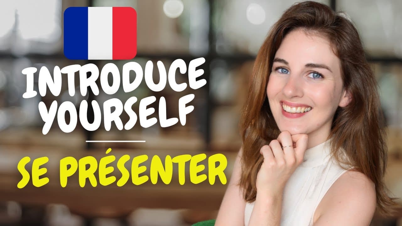 French Lesson 1 : How to Introduce Yourself in French ? + FREE PDF