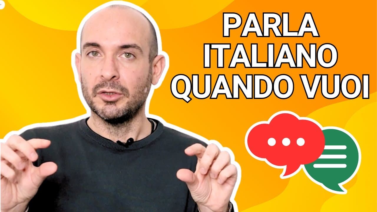 Un esercizio per parlare italiano fluentemente | Imparare l'italiano