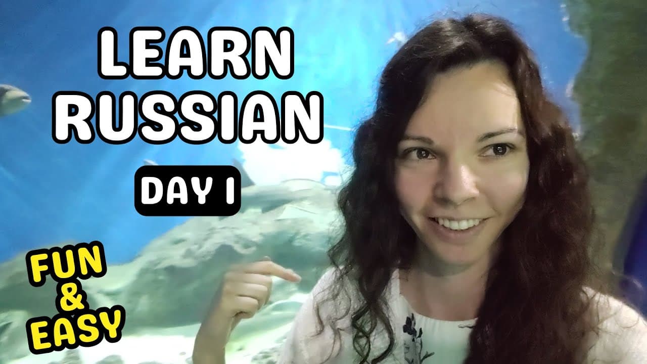 Learn Russian for Beginners | 15-Day Challenge | Day 1
