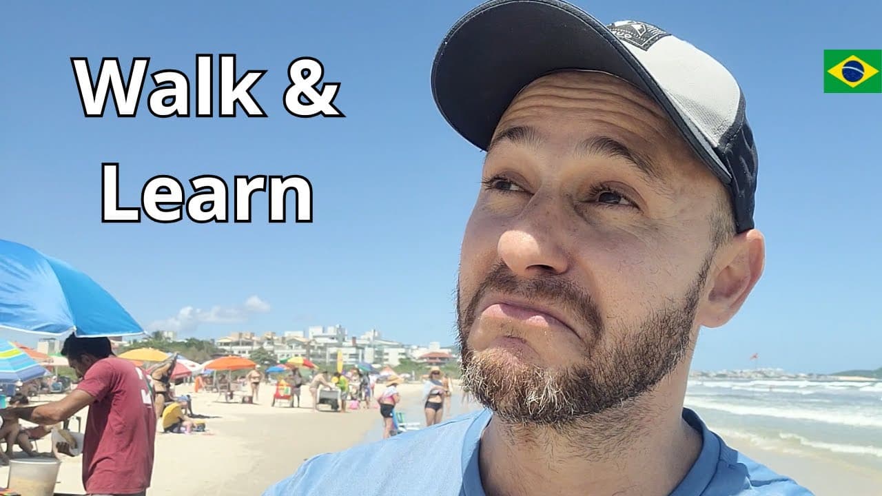 Walk Through Portuguese: Master the Verb Andar - Beach vibes included