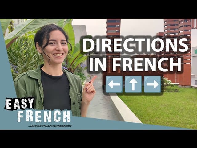 French for Beginners: Asking & Giving Directions | Super Easy French 147