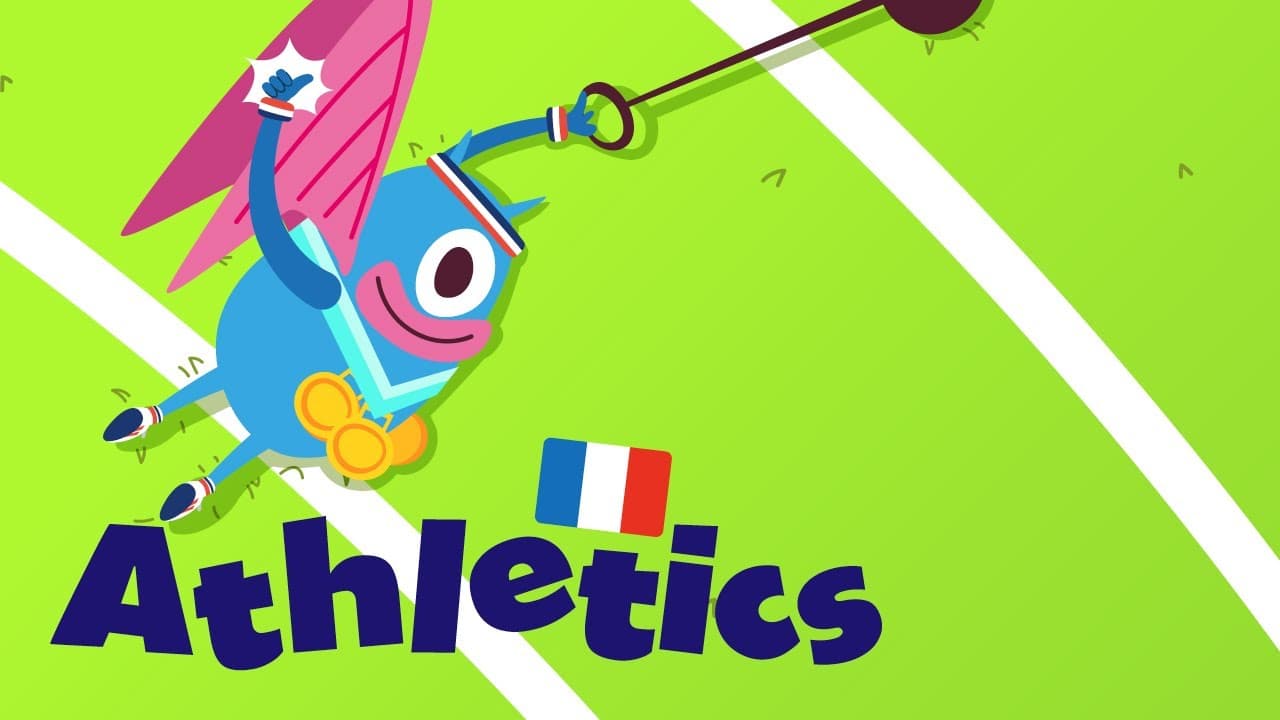 Athletics in French: L'athlétisme 🏅 | Blabber Beasts French for Kids