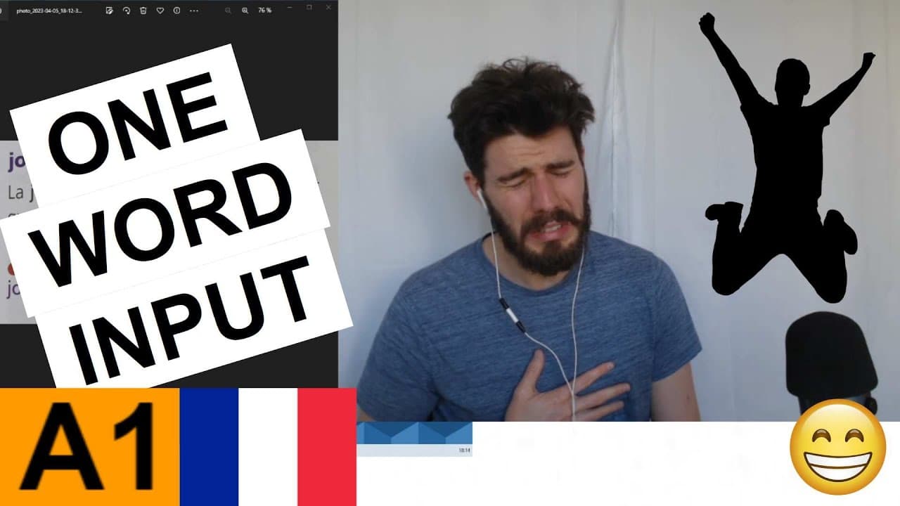 la joie 🎊 - ONE WORD INPUT #9