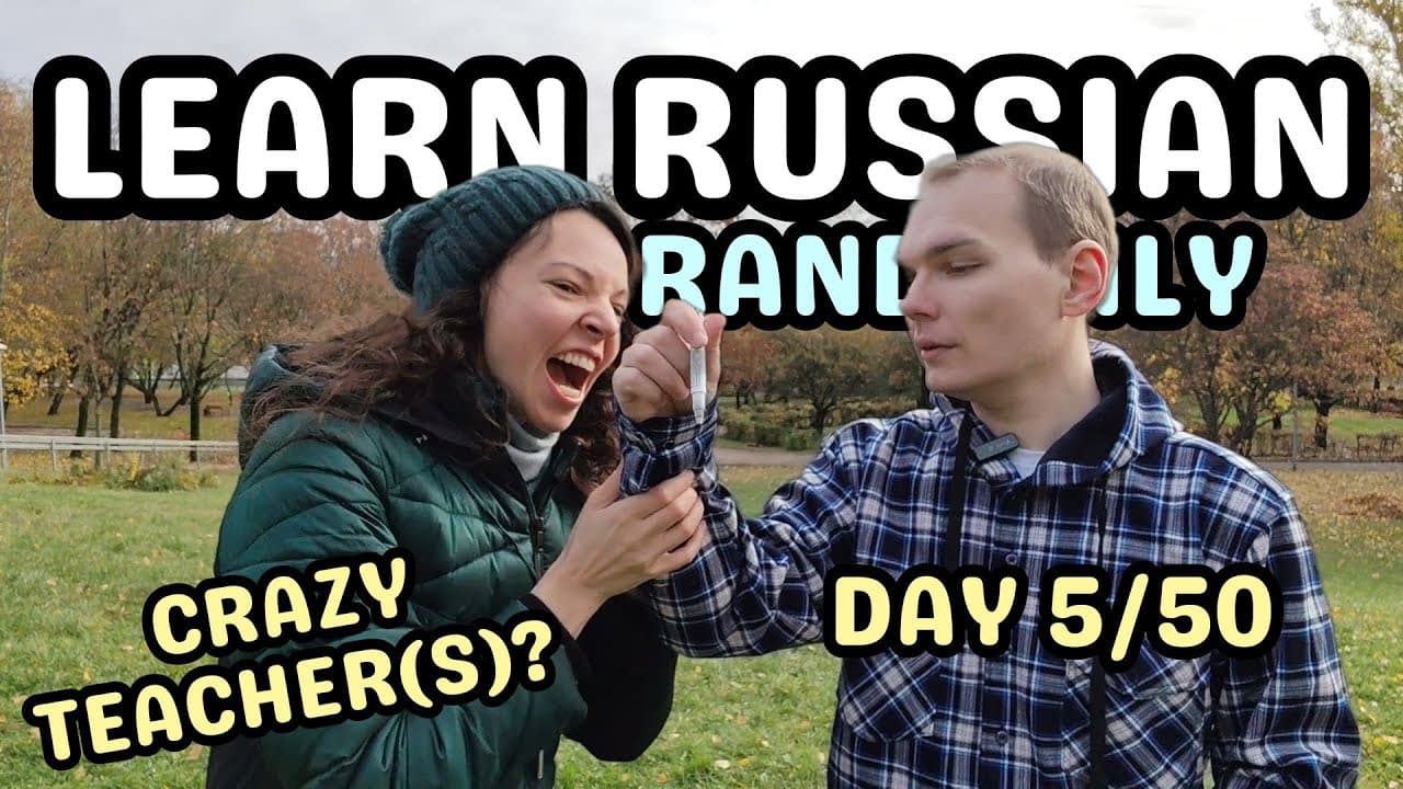 Learn Russian with this Fun Comprehensible Input Game in Easy Russian | 50-Day Challenge Day 5