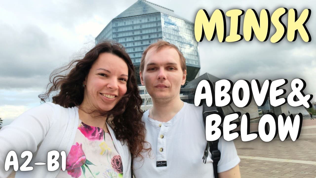 Learn Russian with a Real-Life Vlog | Metro, Library & City Views | A2–B1 Listening Practice