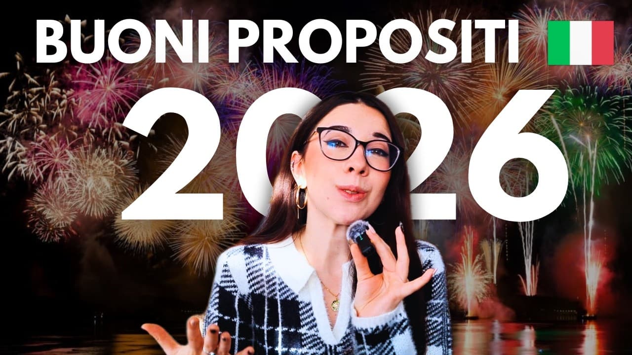 Very Slow Italian Input: Buoni Propositi per l'Anno Nuovo 2026