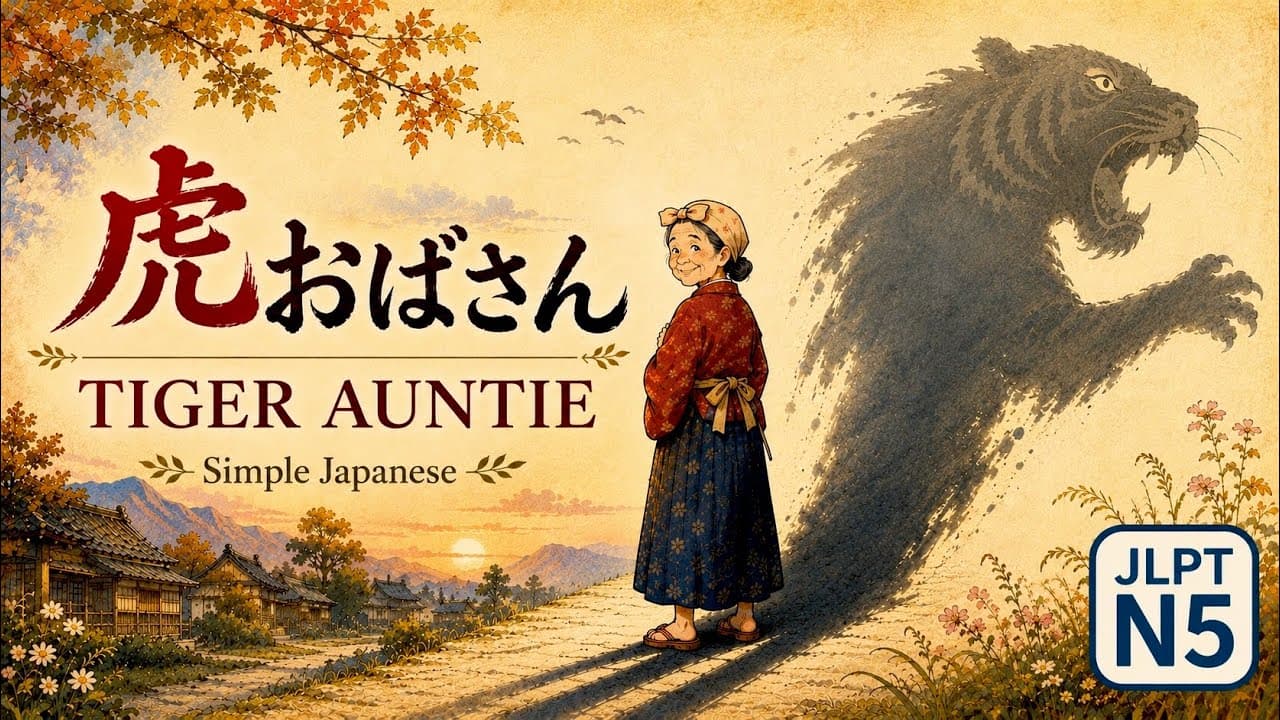 Can You Understand This Japanese? | The Tiger Auntie | JLPT N5