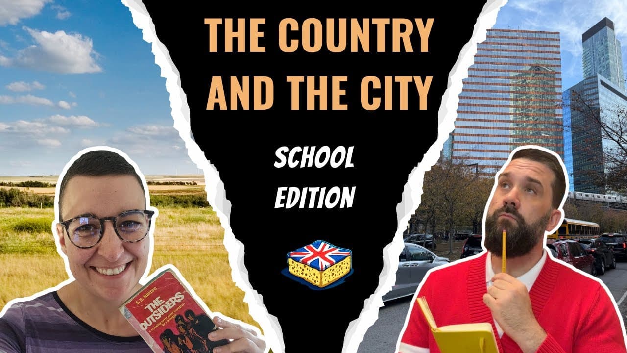 The Country VS The City: Growing Up! | Intermediate English B1 Comprehensible Input