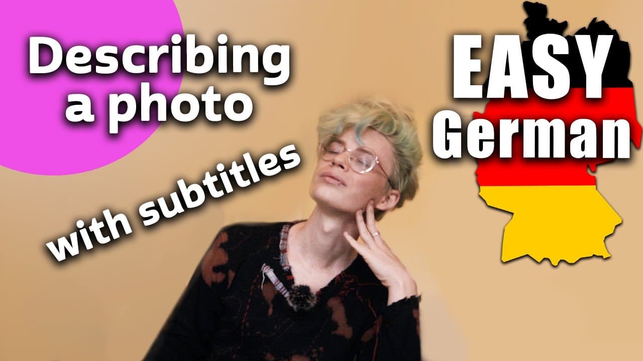 Learn German for BEGINNERS A1 / Comprehensible Input with subtitles - easy German listening practice