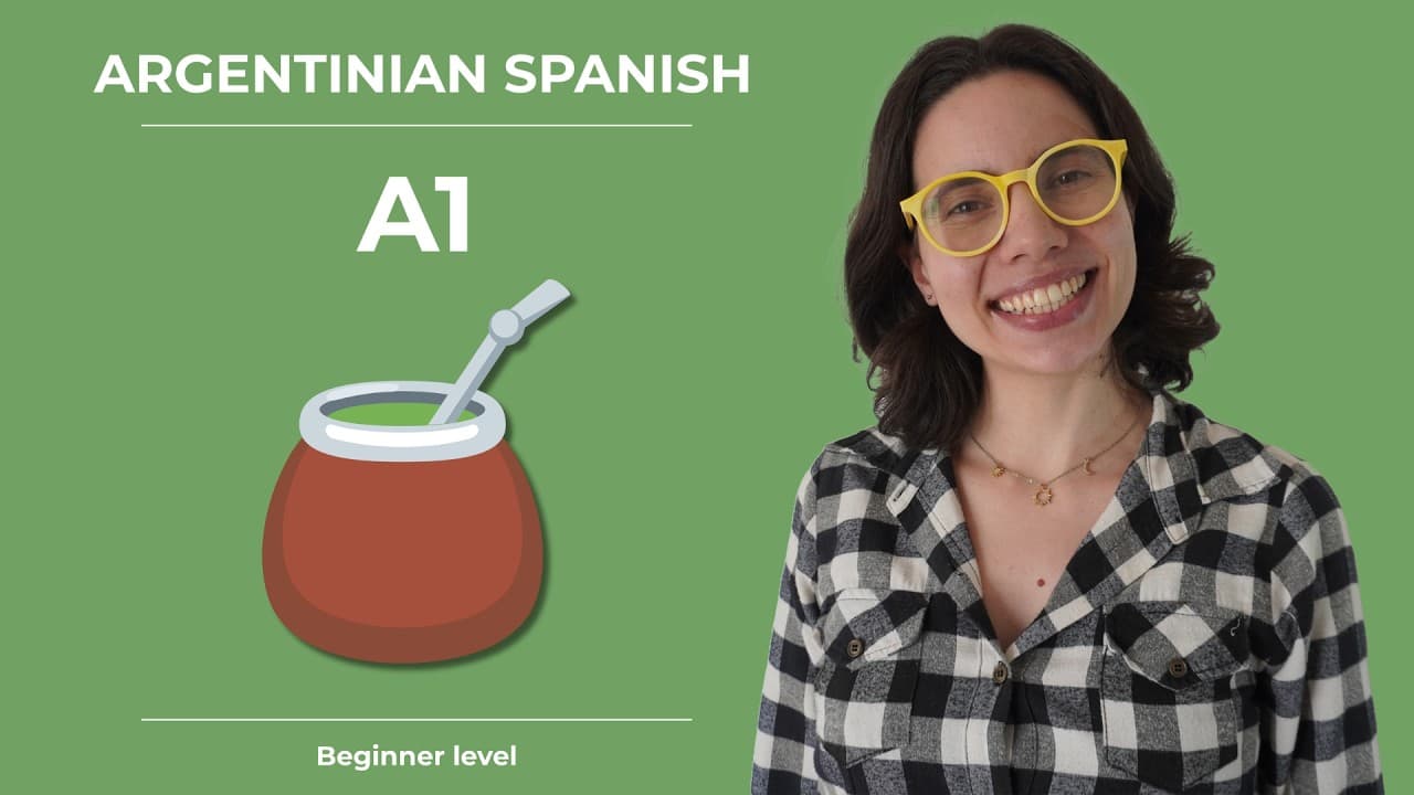 Learn Argentinian Spanish from Scratch | A1 Beginner Course | Online