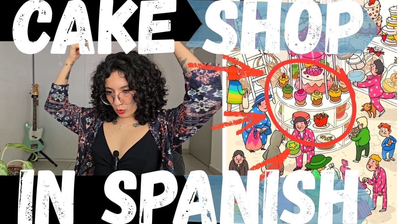 🇲🇽 What Are People Doing in a Cake Shop? | Spanish Listening Practice