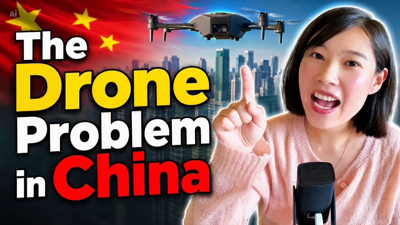 HSK 5 Chinese Listening Comprehensible Input/The Drone Problem in China