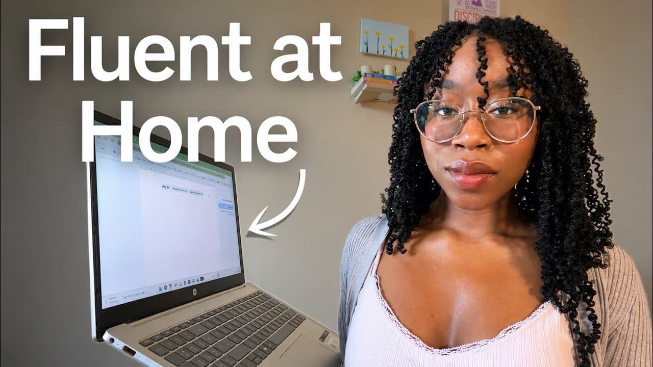 How I Improved My Conversational English at Home (2 Simple Habits)