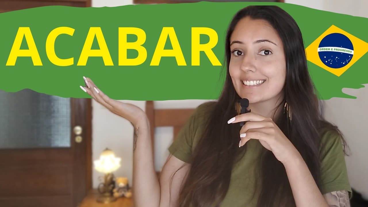 How to Use the Verb “Acabar”  | Meanings Explained Through Stories (B1 Comprehensible Input)