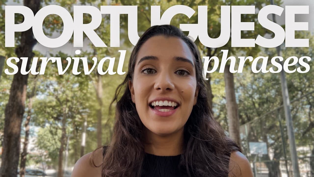 Learn How To Introduce Yourself in Brazilian Portuguese 🇧🇷 | Survival Brazilian Portuguese