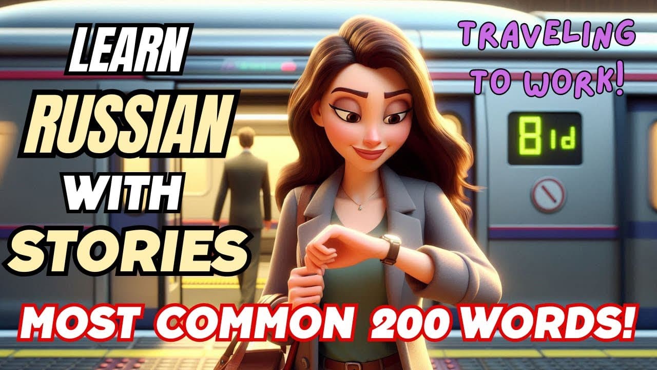 Russian Stories for A1 - A2 Level | Russian Reading - Listening Skills | Daily Russian for Beginners