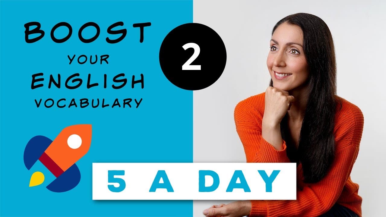 English Five a Day #2 - Expand Your Vocabulary