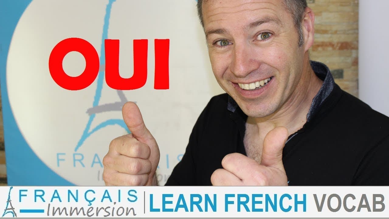 HOW TO SAY YES IN FRENCH | 14 Ways to Say OUI