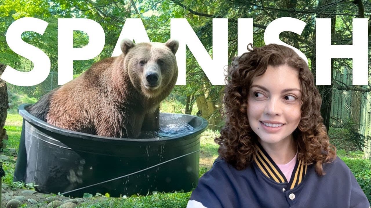 Beginners SPANISH at the BIGGEST ZOO in Canada | Comprehensible Input