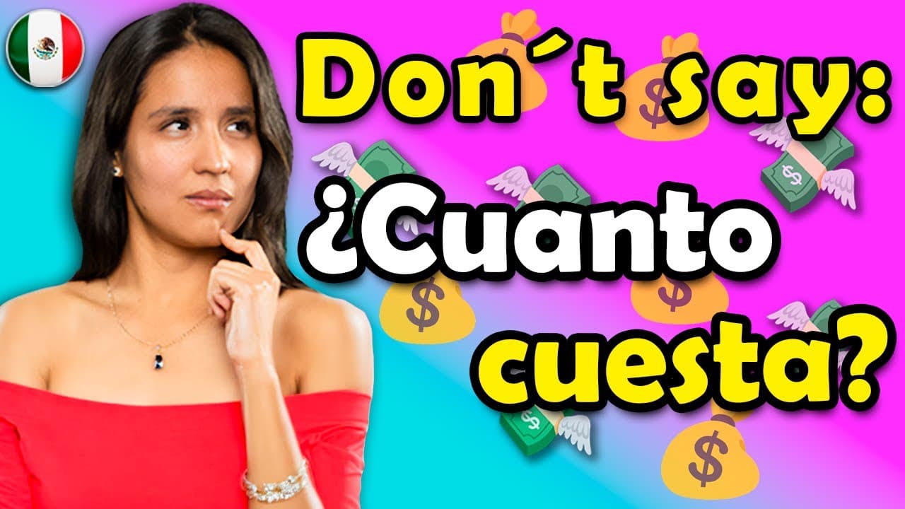 SPANISH VERBS Costar/Cost EXPLAINED in 5 Minutes