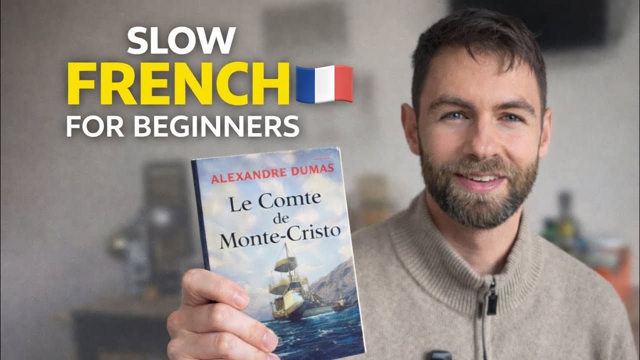 SLOW FRENCH #17 - The Count of Monte-Cristo