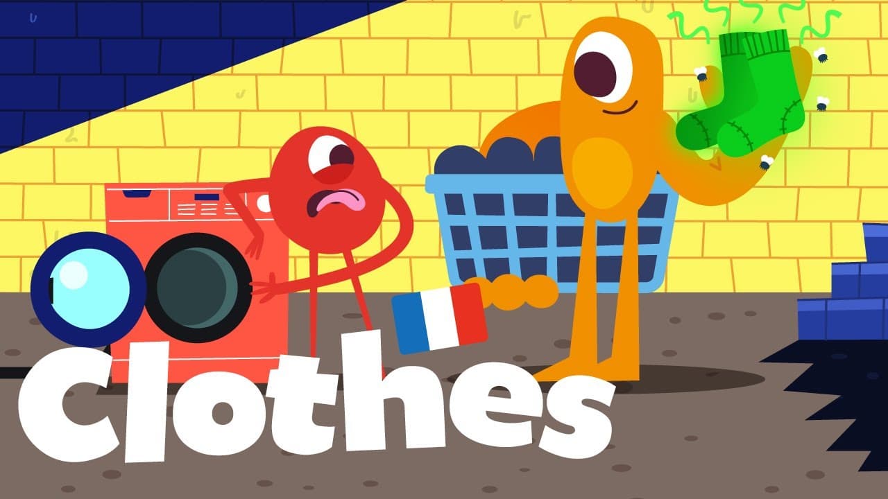 Clothes in French: Les Vêtements 👕 | Blabber Beasts French for Kids