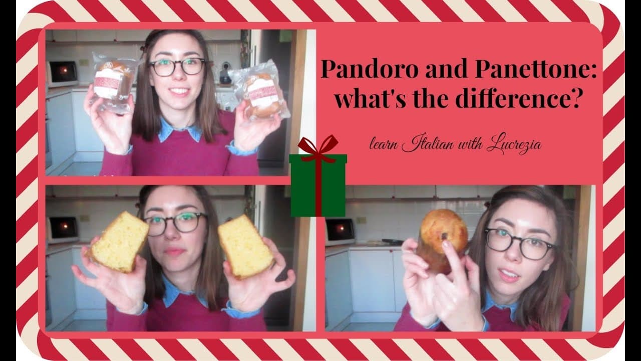 Pandoro and panettone: what's the difference? - Learn Italian with Lucrezia