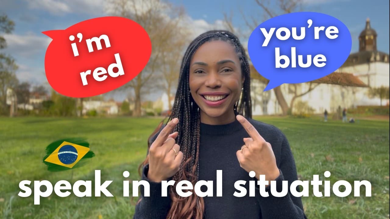 Brazilian Portuguese Speaking Practice | Real Life Situations