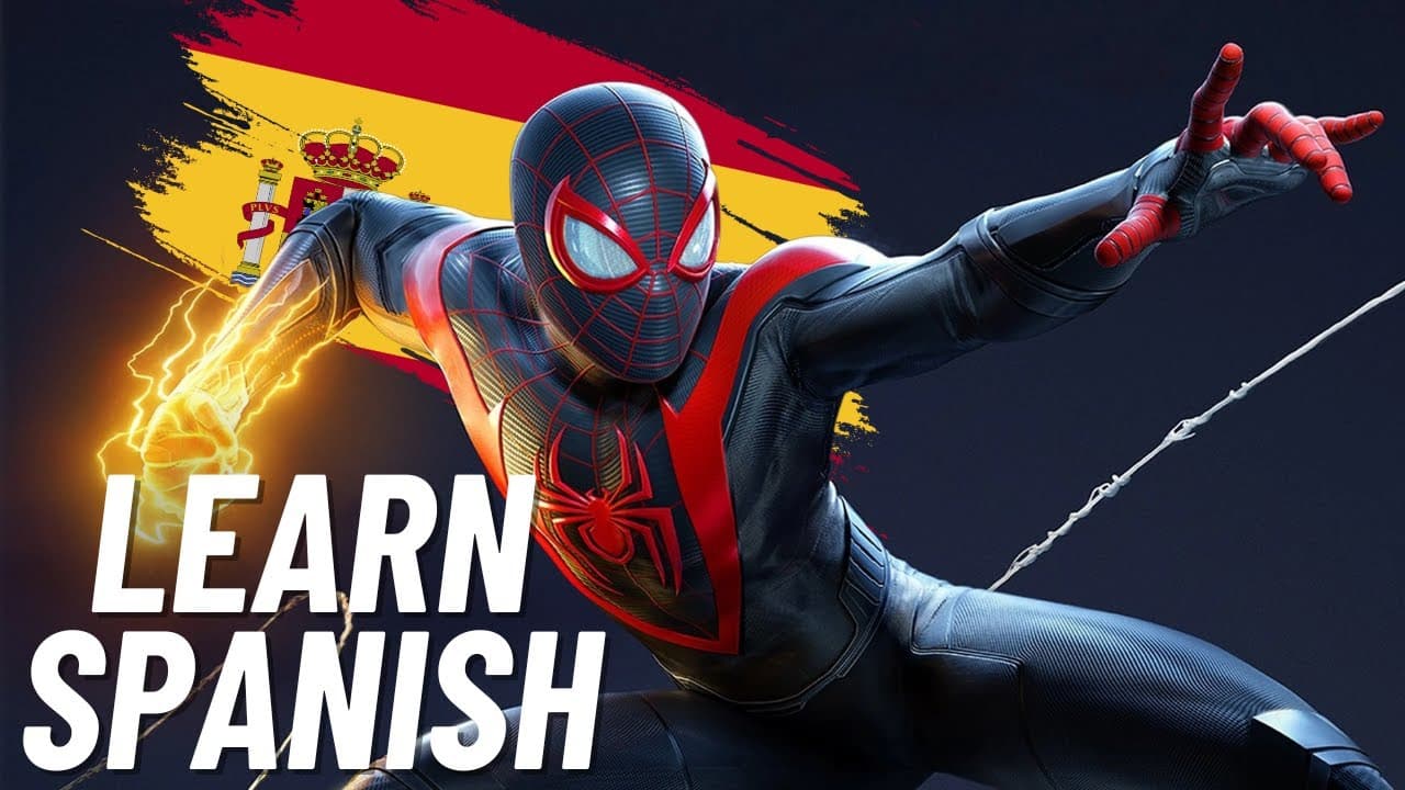 Learn Spanish with Spider-Man 🕷️ | Comprehensible Input