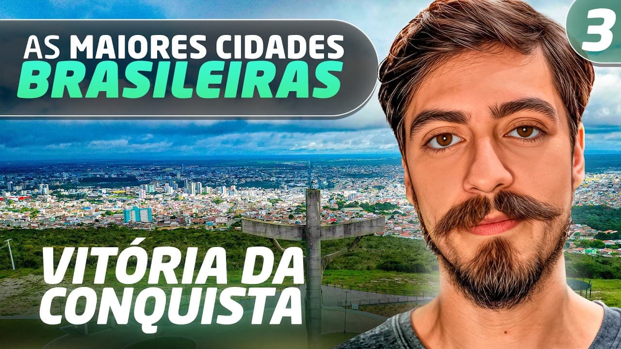 VITÓRIA DA CONQUISTA: A SUÍÇA BAIANA! - Maiores Cidades Brasileiras #3
