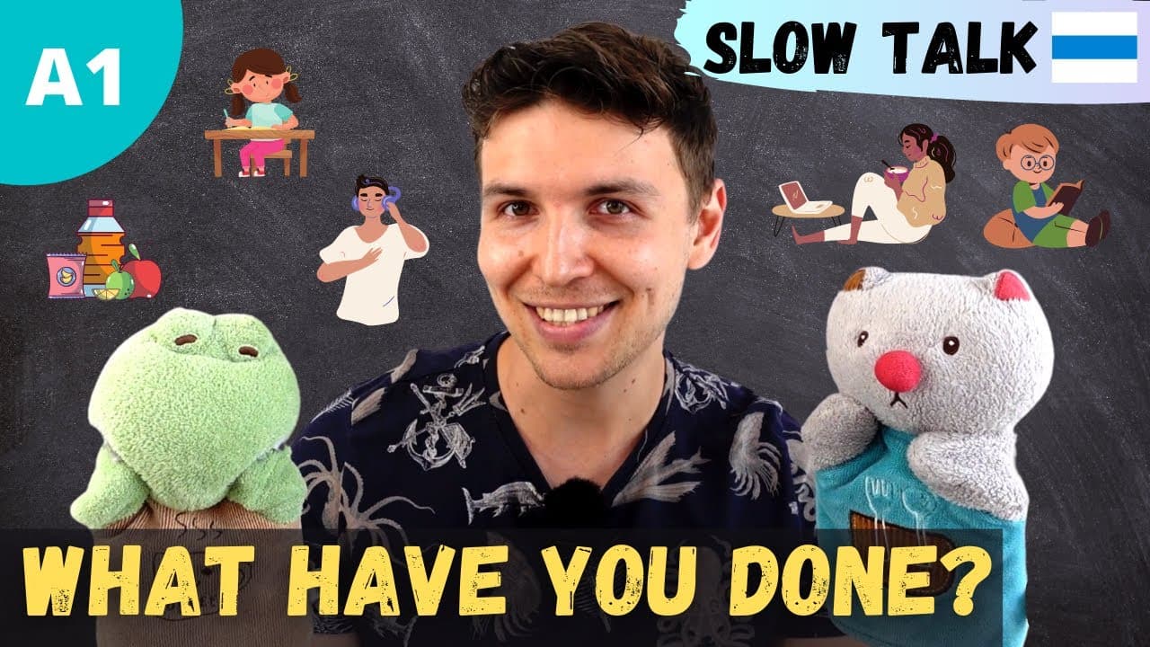 Easy Conversation in Russian | What have you done? | Perfective VS Imperfective | Slow Russian