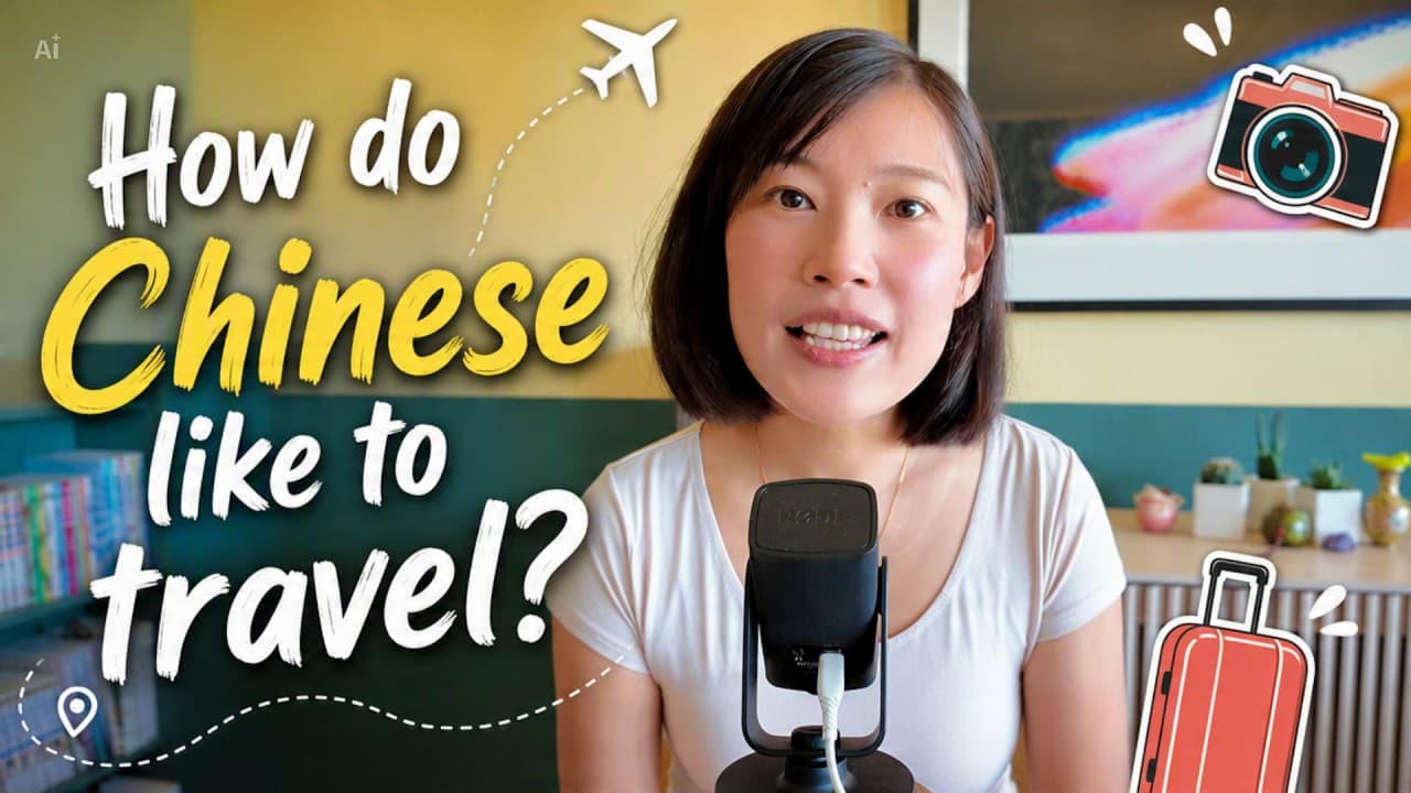 HSK 3 Chinese Listening Comprehensible Input/Popular travel styles in China