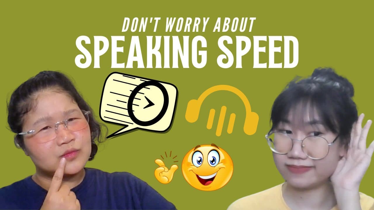 Thai immersion learning tips EP 4: Don't worry about speaking speed | Understand Thai