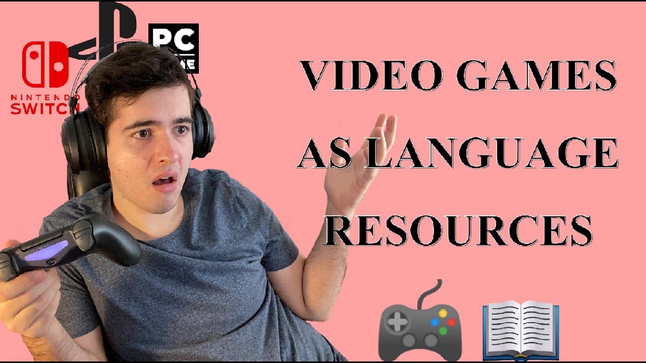 VIDEO GAMES AS LANGUAGE RESOURCES [CC]