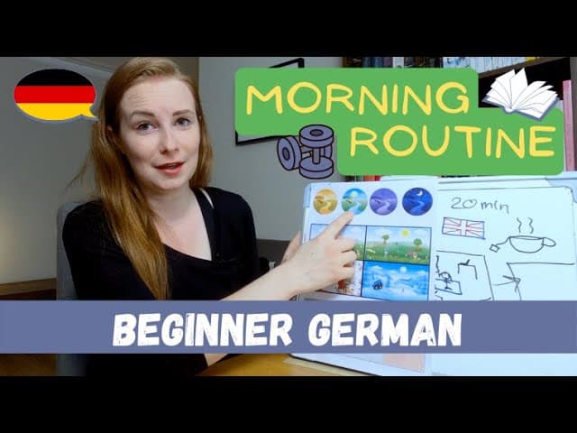 My Morning Routine │Pre-Beginner German