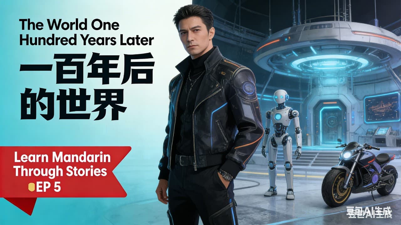 Learn Mandarin Through Stories | EP5 | The World One Hundred Years Later | 一百年后的世界