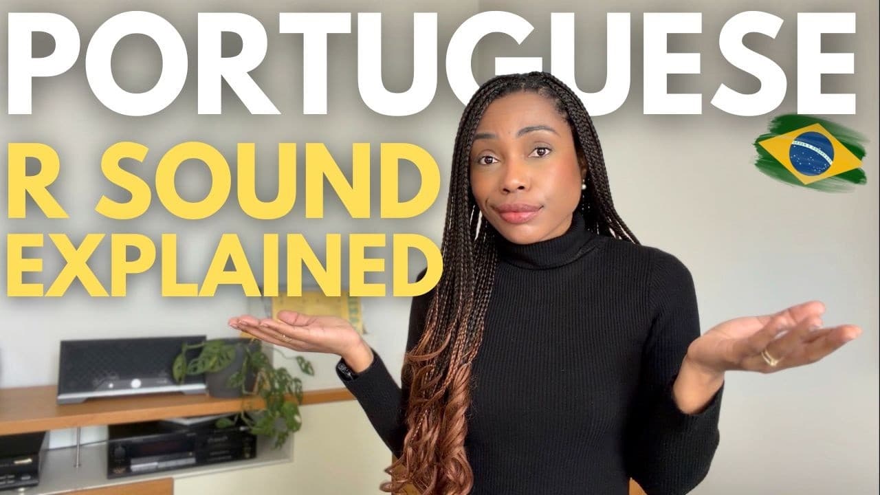 Brazilian Portuguese "R" Pronunciation Explained  | Learn Brazilianese