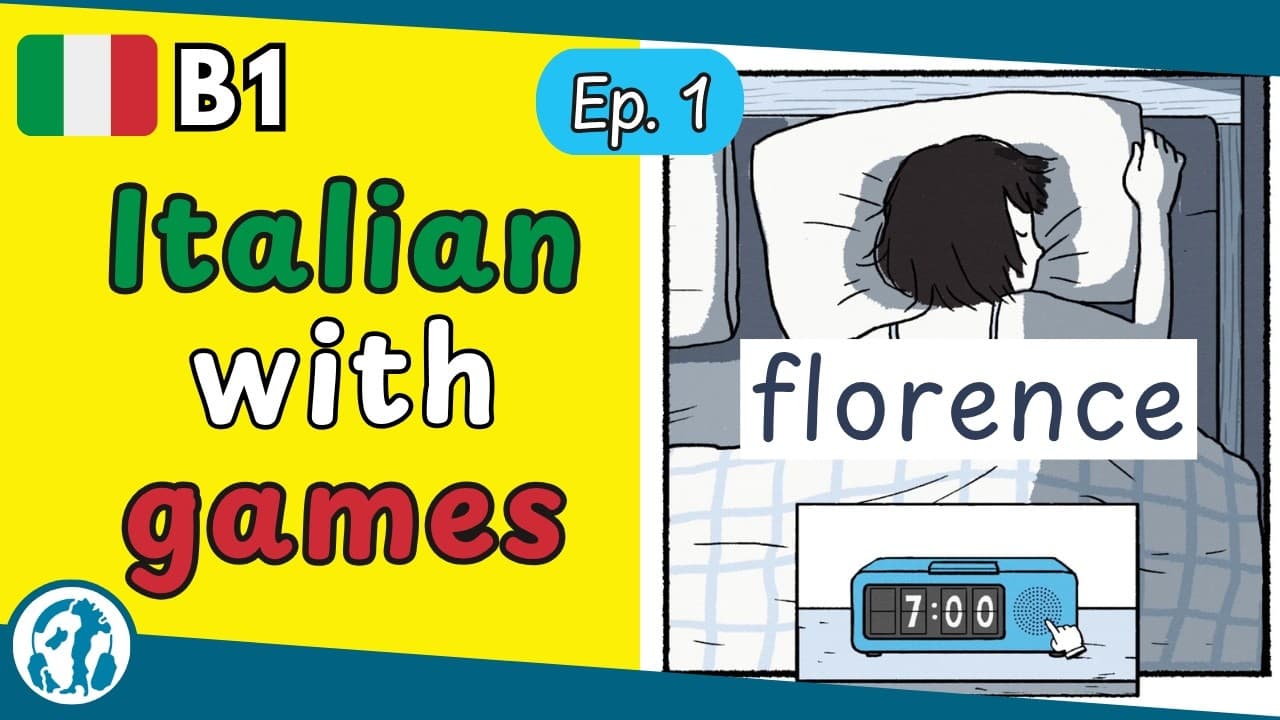 🎮 Ep. 1 | Florence | Learn Italian with video games (B1)