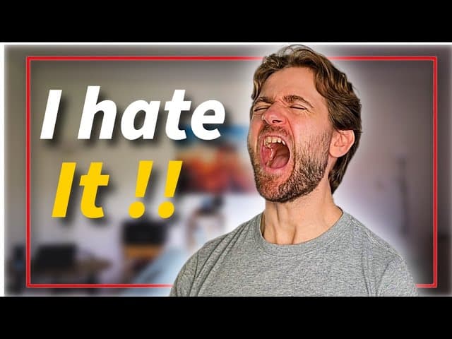 B1-B2 Real French | I Complain in French for 12 Minutes