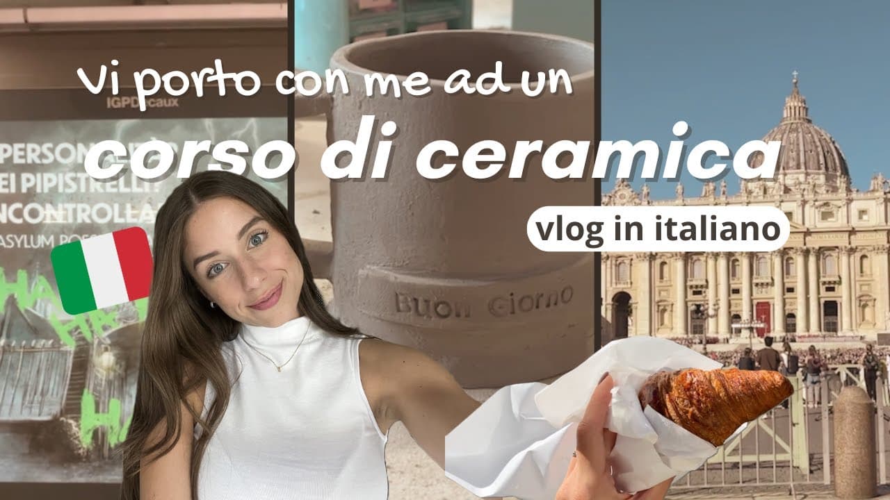 Vlog in Italiano | il mio sabato mattina a Roma