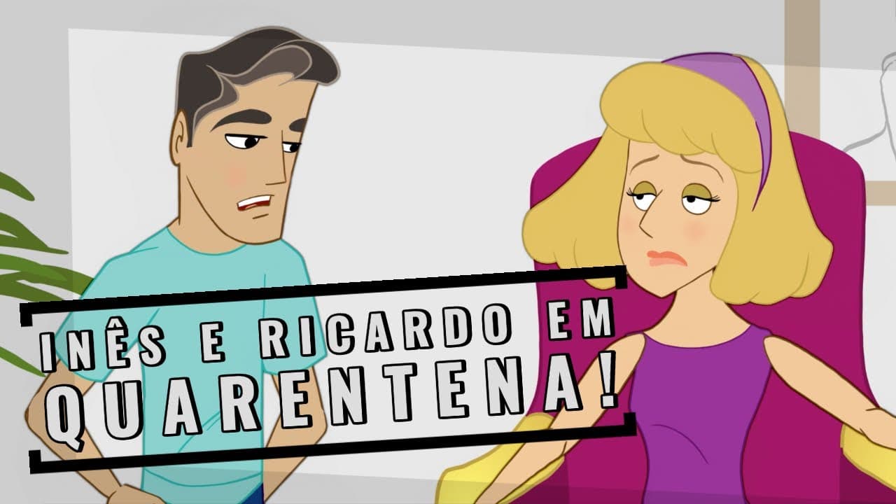 Inês e Ricardo em Quarentena | Shorties | ANIMATED | Practice Portuguese