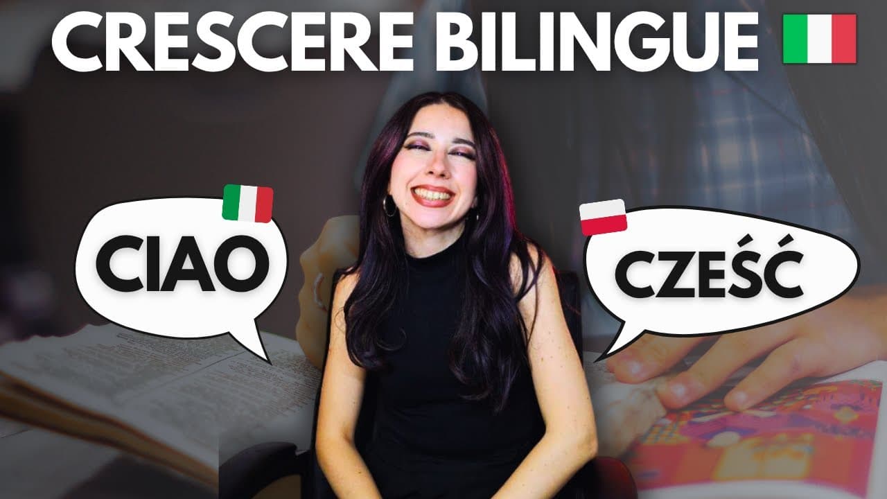 Italian Input: Crescere Parlando Due Lingue Diverse [with Subtitles]