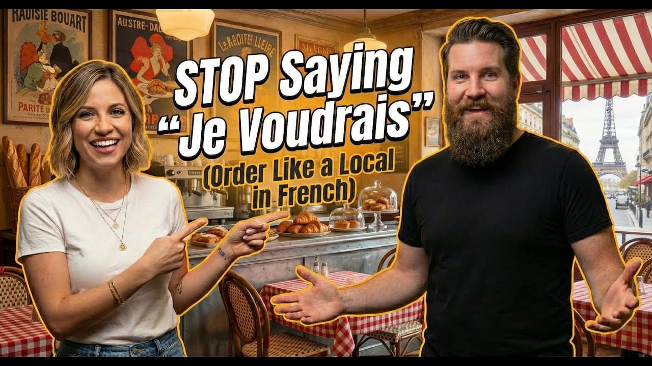 STOP Saying "Je Voudrais" , Order Like a Local