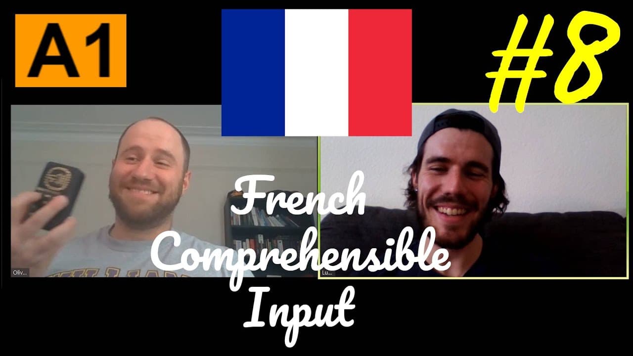 Learn French in 2022 🇫🇷    A1#8 "Faites la connaissance de mon ami Oliver" (en/fr/ru sub)